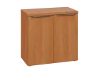 SIN 2 - 8D kancelářská skříň, 2-dveřová, 770x800x400, olše jantar